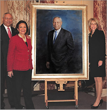 Colin Powell Unveiling